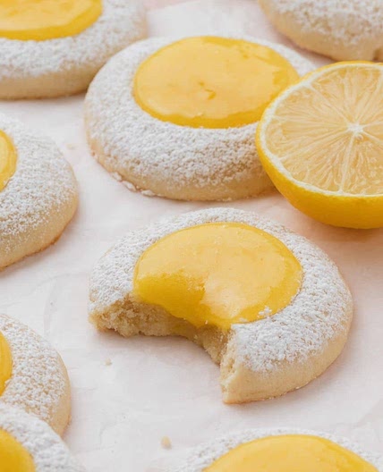 Lemon Curd Cookies