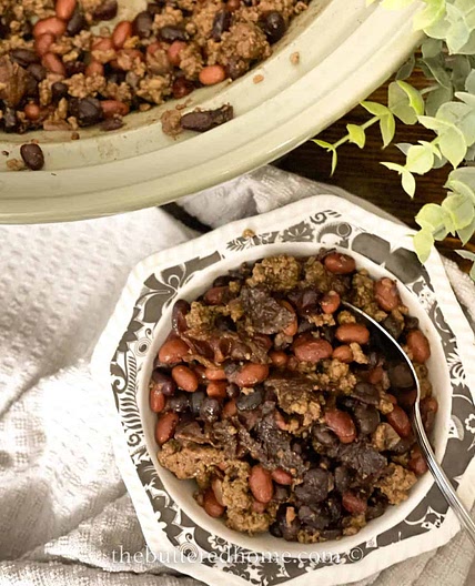 Crock Pot Cowboy Beans