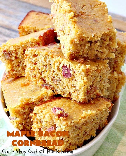 Maple Bacon Cornbread