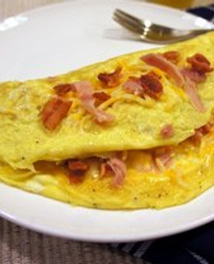 Bacon and Cheese Omelette Recipe