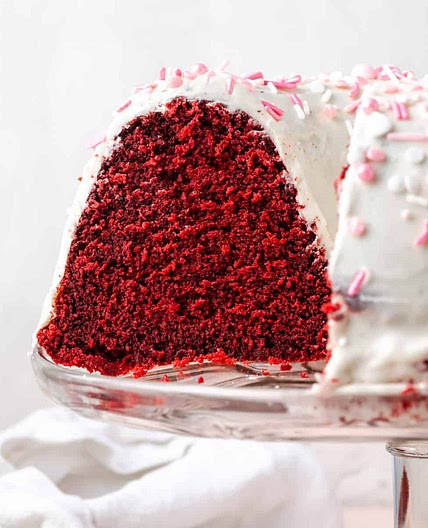 Gluten Free Red Velvet Bundt Cake
