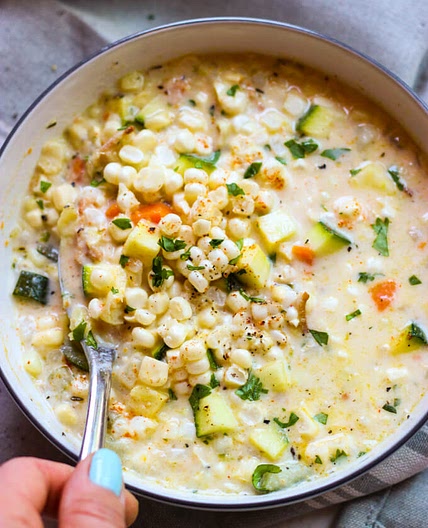 Zucchini Corn Chowder