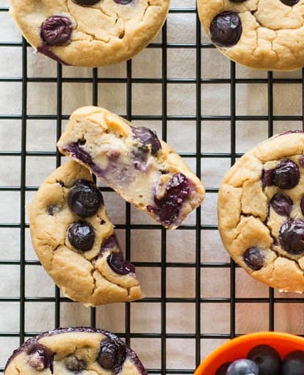 Healthy Blueberry Blender Baby Muffins