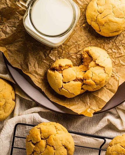 BEST EVER Stuffed Peanut Butter Cookies