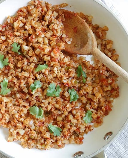 Mexican Cauliflower "Rice"