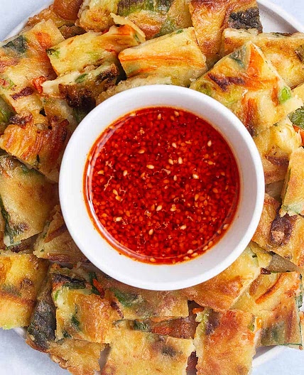 Korean Vegetable Pancakes