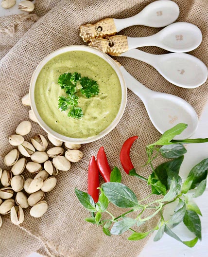 Cilantro Pistachio Pesto