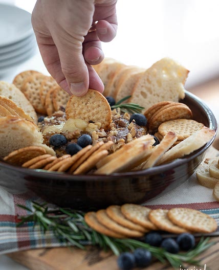Baked Brie with Jam