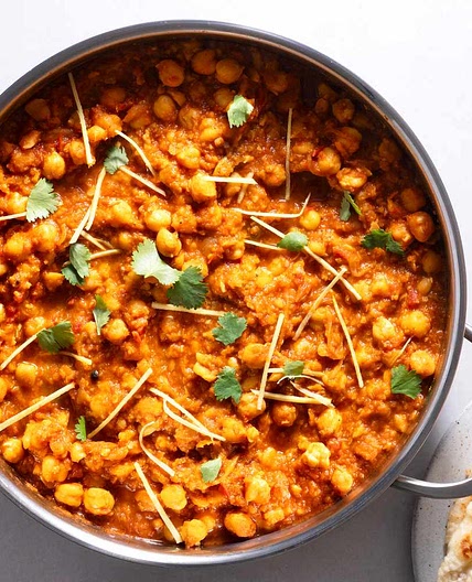 Punjabi-Style Chole Chickpea Curry