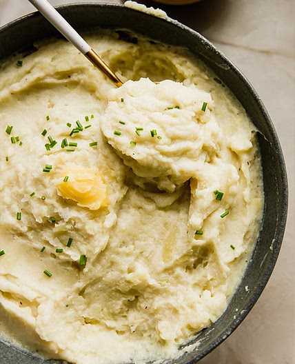 Instant Pot Mashed White Sweet Potato