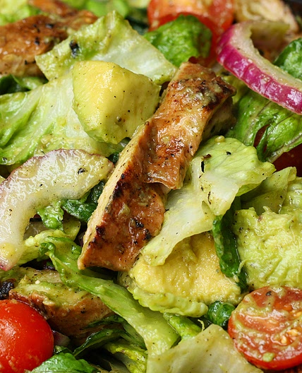 Honey-Lime Chicken And Avocado Salad Recipe by Tasty