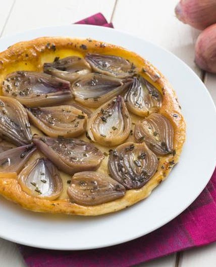 Tatin di scalogni