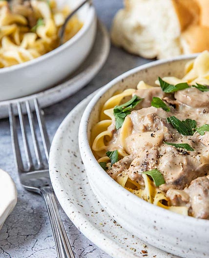 Easy Beef Stroganoff