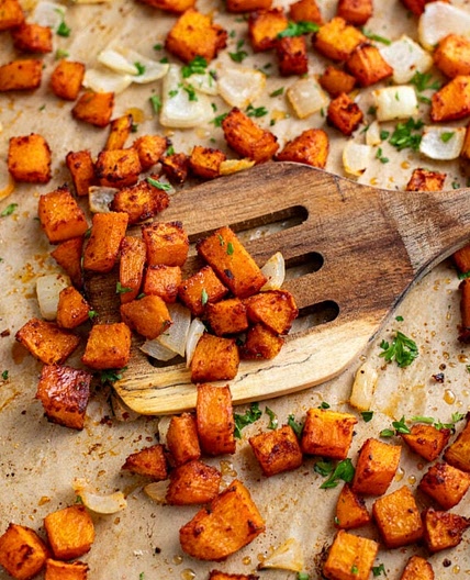 Roasted Butternut Squash with Paprika