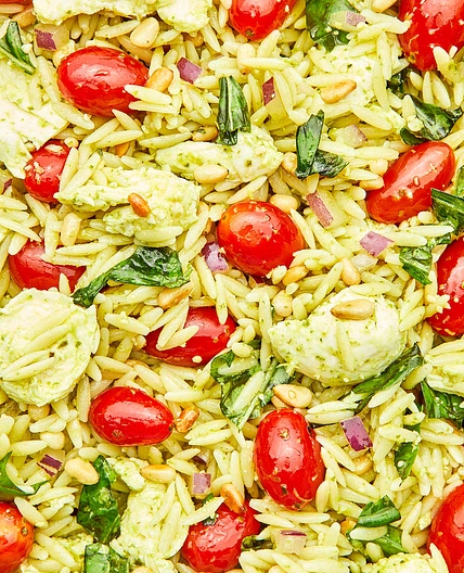 Orzo Pesto Salad