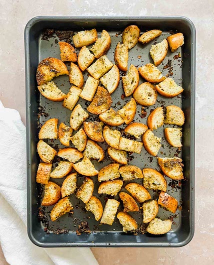 French Bread Croutons