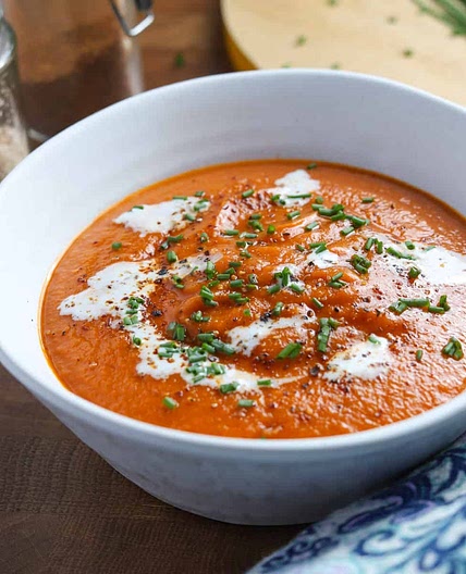 Tomato, Lentil and Squash Soup