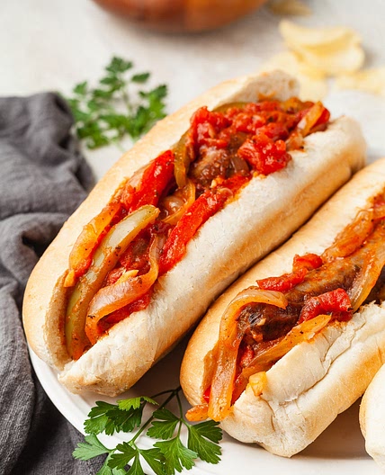Sausage and Pepper Sandwiches