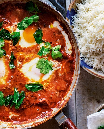 Egg sambal ‘shakshuka’