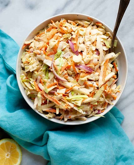 Sweet and Creamy Coleslaw