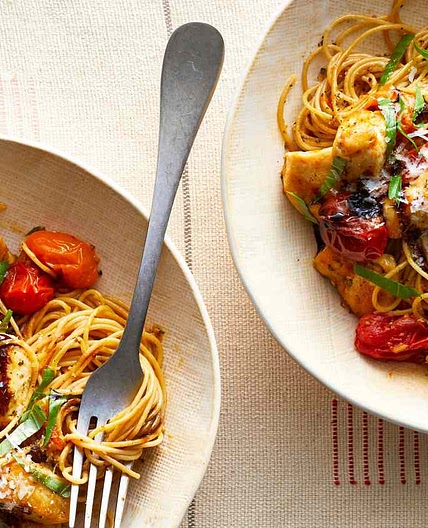 Bruschetta Chicken Pasta