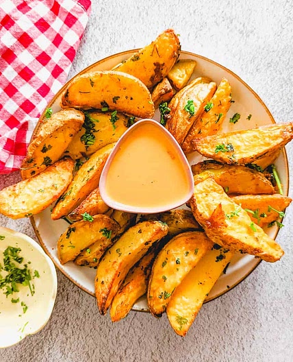 Air Fryer Potato Wedges