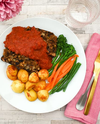Miso Mushroom Vegan Nut Roast