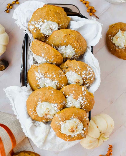 Pumpkin Cheesecake Cookies