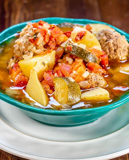 Albondigas Soup Recipe (Mexican Meatball Soup)