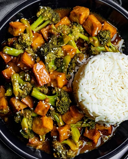 Vegan Beef and Broccoli