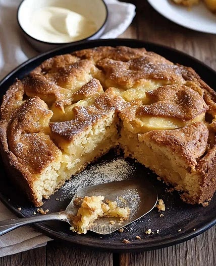 Old fashioned Devonshire Apple Cake