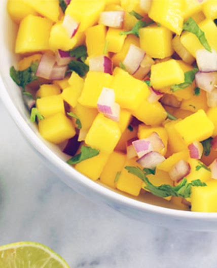 Simple Mango Salsa