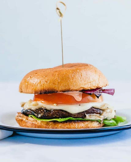 Perfect Portobello Mushroom Burger