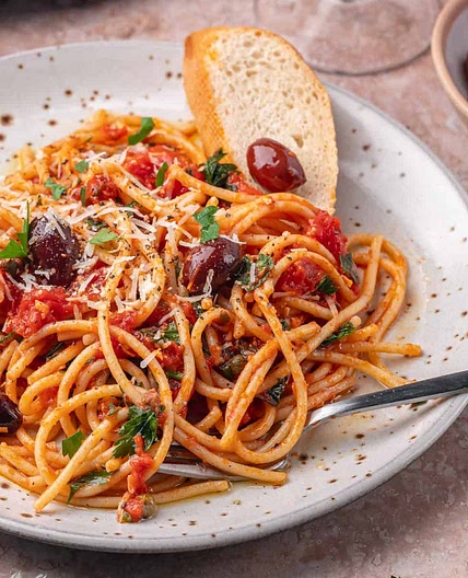 Spaghetti alla Puttanesca Recipe