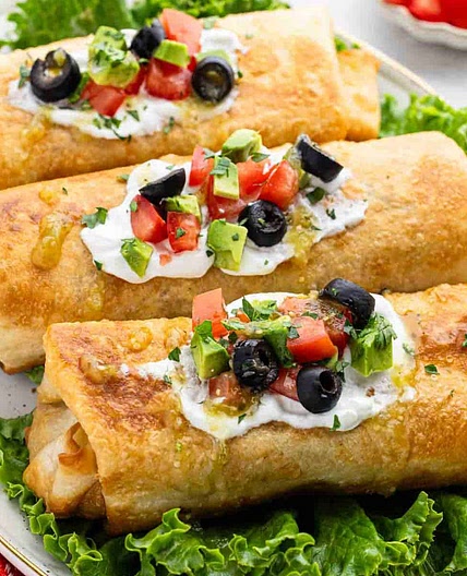 Chicken Chimichangas Recipe