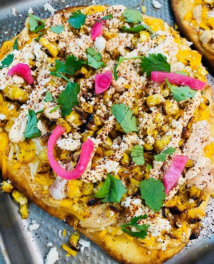 Mexican Street Corn Flatbreads