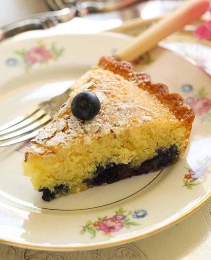Blueberry Almond Cake