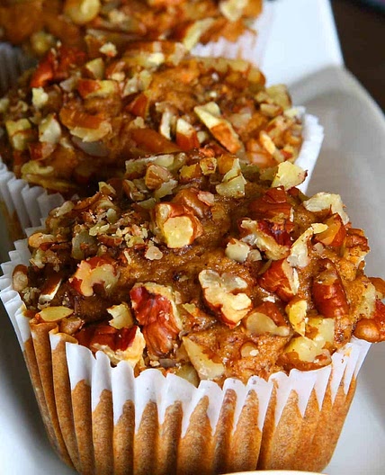 Vegan Apple Flax Muffins