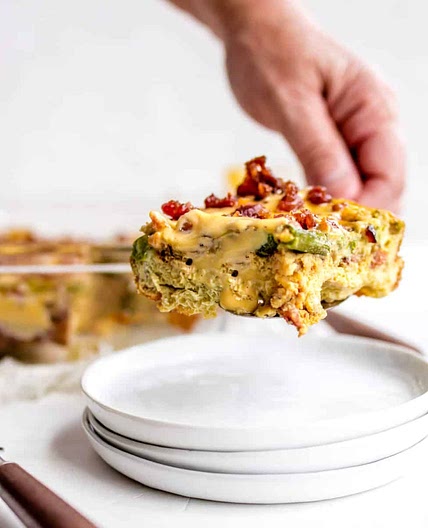 Eggs Benedict Casserole {Whole30 & Keto}