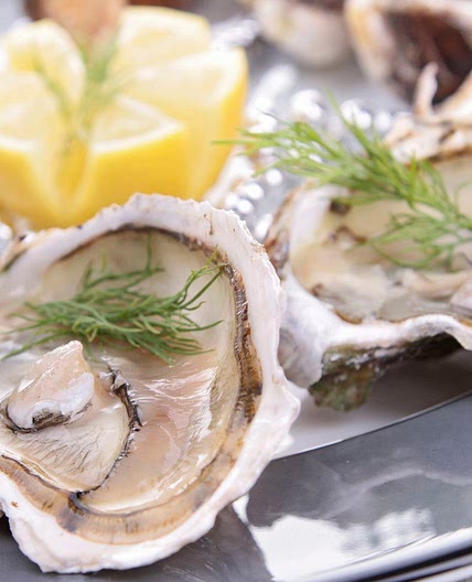 Assiette d'huîtres