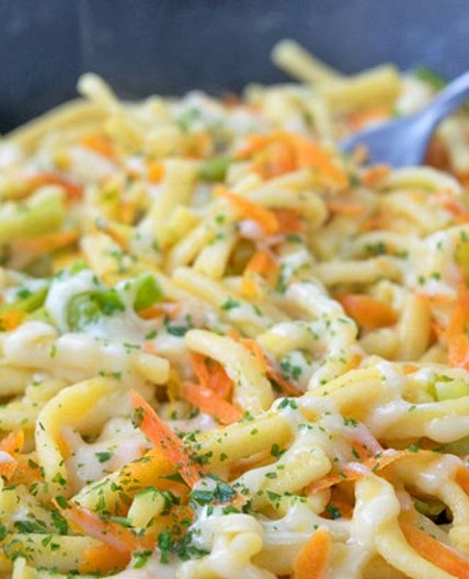 Vegetarische Spätzlepfanne
