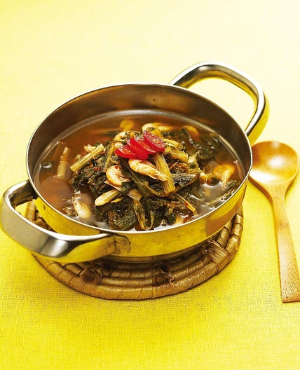 시래기민물새우찌개 만드는 법