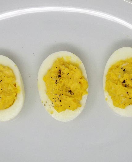 Blue Cheese Deviled Eggs