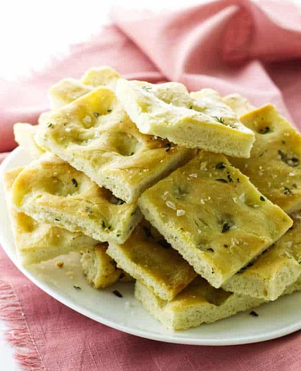 Garlic and Herb Focaccia Bread