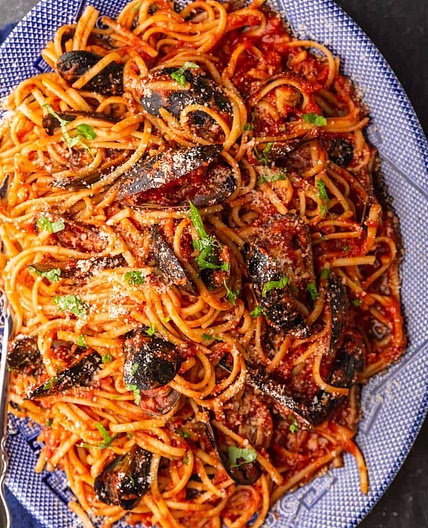 Easy Mussels Marinara Recipe