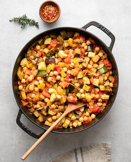 CHICKPEA RATATOUILLE