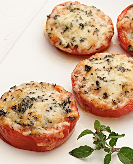 Baked Parmesan Tomatoes