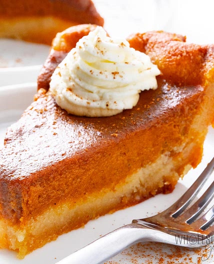 Keto Pumpkin Pie (Sugar Free)