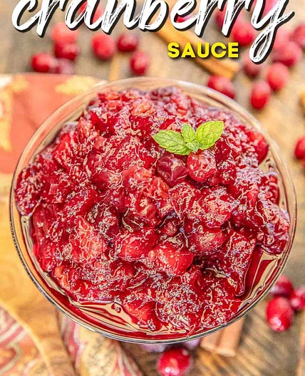Homemade Cranberry Sauce