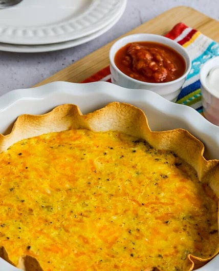 Tortilla Egg Bake